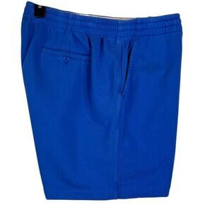 J.Crew 7" French Terry Dock Resort Shorts Lightweight 100% Cotton in Blue Men XL